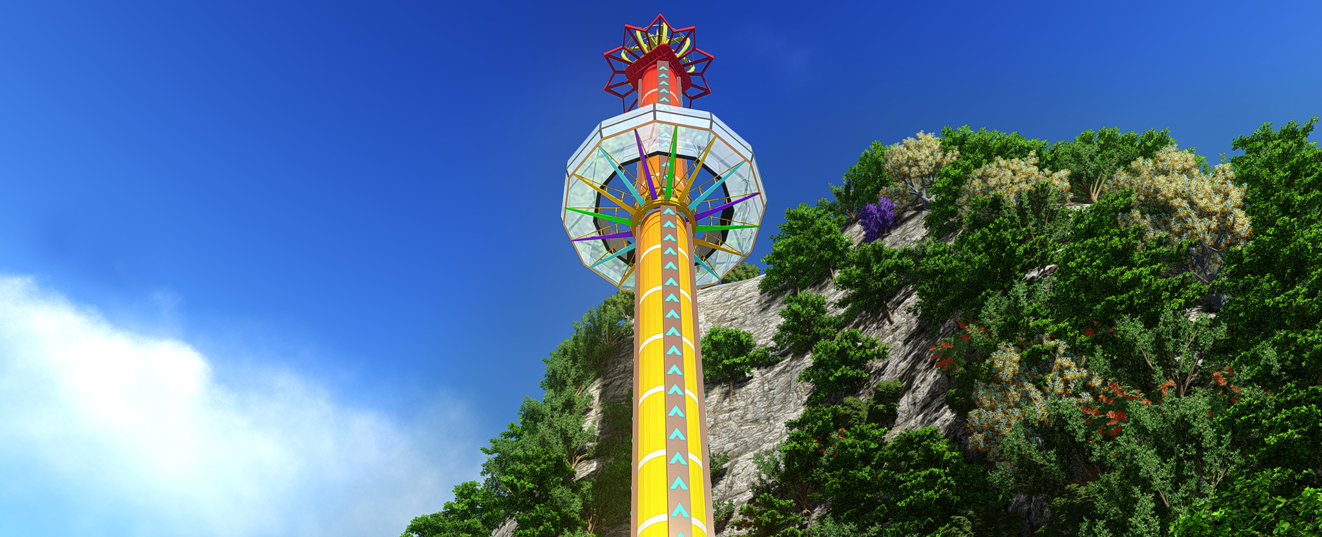 玻璃觀(guān)景臺-Zhejiang pengming Amusement Equipment Co., Ltd