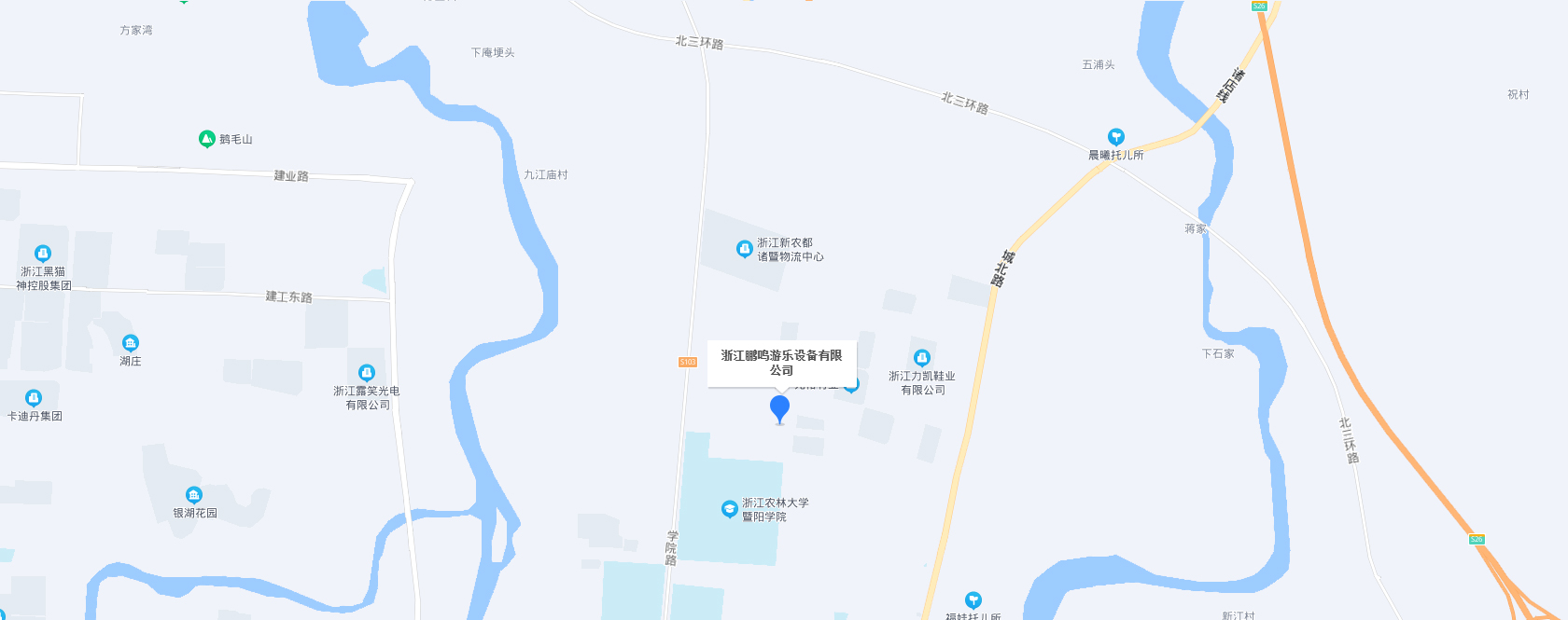 電子地圖-浙江鵬鳴游樂(lè )設備有限公司